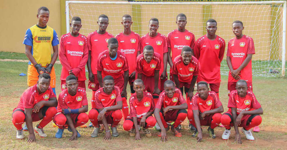 A small piece of German professional football in Uganda