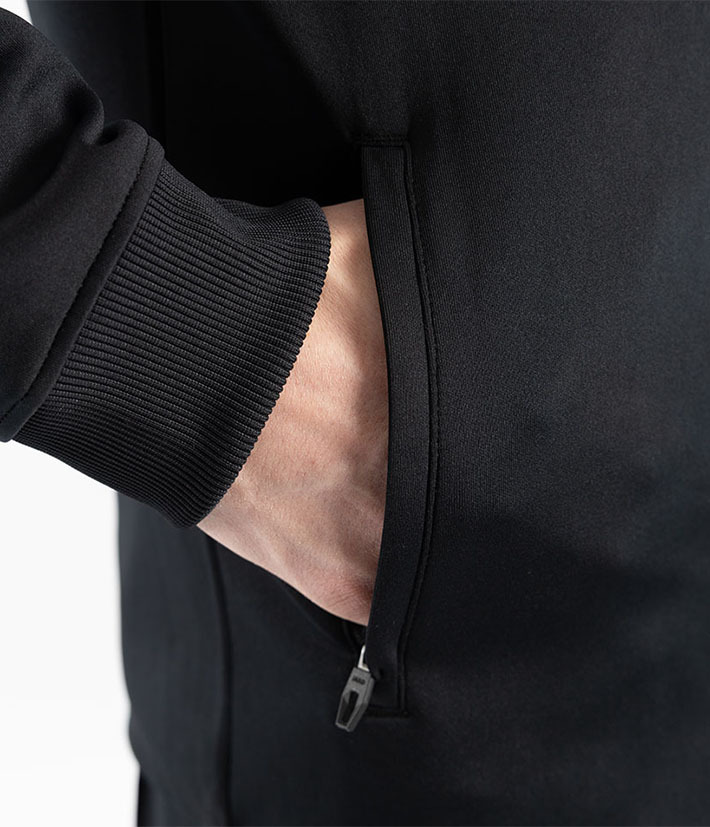 Side zip pockets