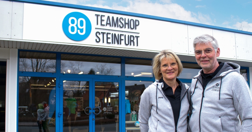 Großes Interesse bei Neueröffnung des JAKO TEAMSHOP89 in Steinfurt