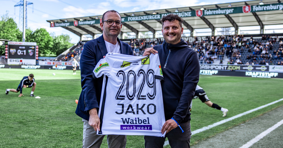 JAKO und SCR Altach verlängern die Partnerschaft bis 2029