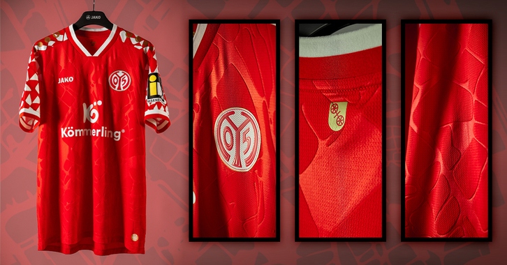 Mainz im Herzen, Mainz auf der Brust: Das Heimtrikot für die neue Saison