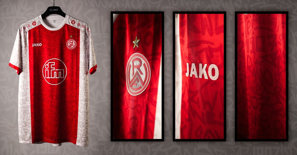 Zwischen Tradition und moderner Street-Art: Das neue RWE-Heimtrikot 2025/26
