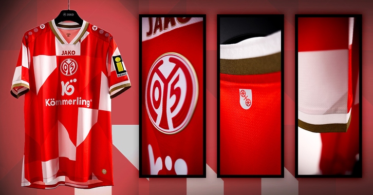 Der 1. FSV Mainz 05 und JAKO präsentieren Sondertrikot zur Conference League