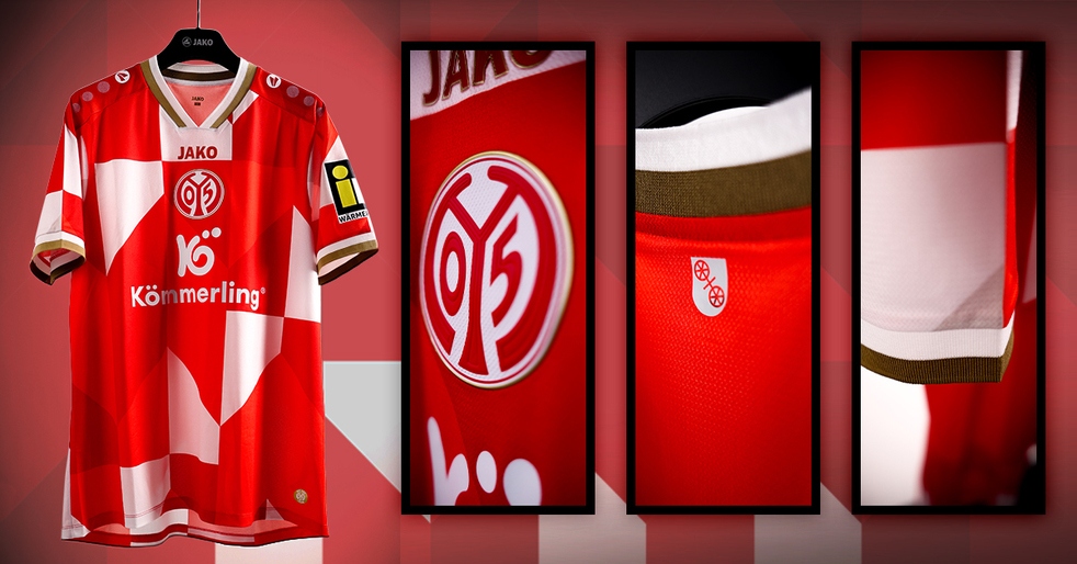 Der 1. FSV Mainz 05 und JAKO präsentieren Sondertrikot zur Conference-League
