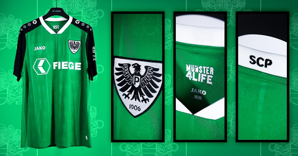 Ein Zeichen der Verbundenheit: Das neue Heimtrikot des SC Preußen Münster 