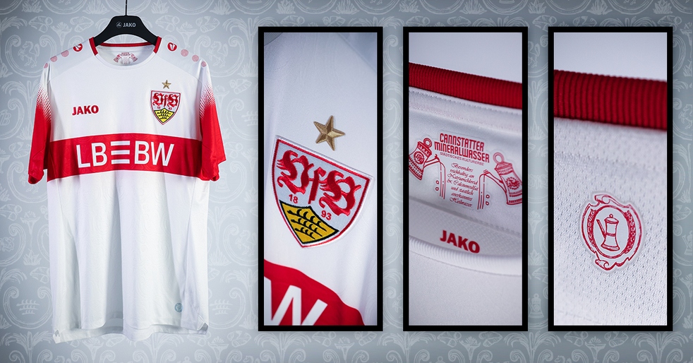 Cannstatter Kulturerbe als Inspiration: Das neue Heimtrikot des VfB Stuttgart