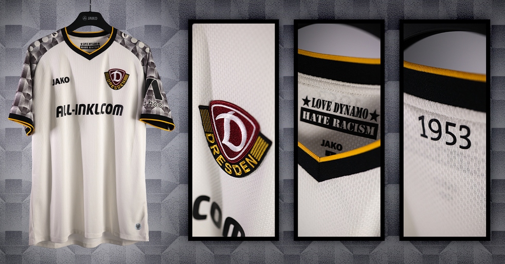 Prager Straße als Inspiration: Das neue Auswärtstrikot der SG Dynamo Dresden