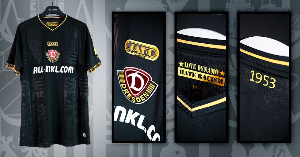 Geschichte zum Anziehen: Das neue Auswärtstrikot von Dynamo Dresden